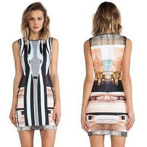 Clover Canyon Desert Home Neoprene Dress | S